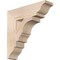 Ekena Millwork Balboa Traditional Smooth Bracket, Douglas Fir, 3 1/2"W x 14"D x 14"H BKT04X14X14BOA01SDF - alternate 1